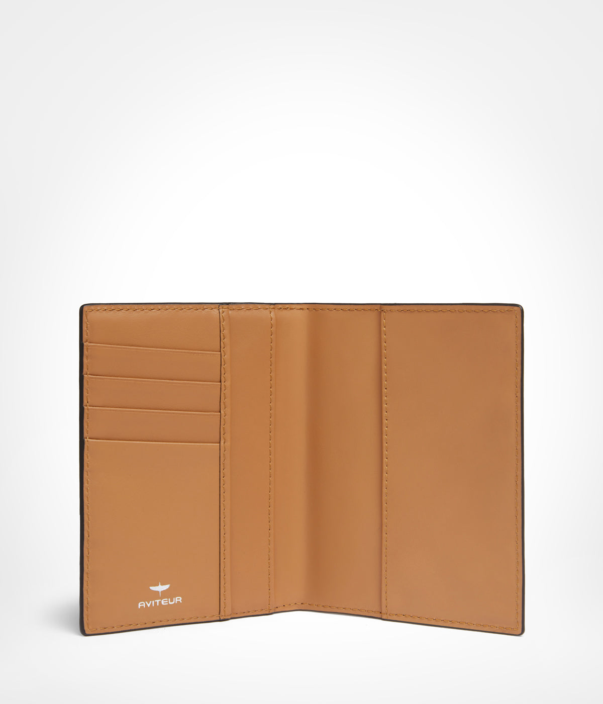 ABYS Genuine Leather Card Holder - 6 Slot Wallet For Men & Women, Coffee Brown Travel Money Purse - View #12