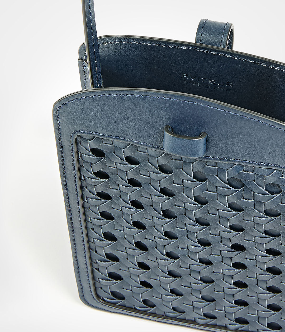 Aviteur by Patricia Gucci - Cannage Phone Case Navy
